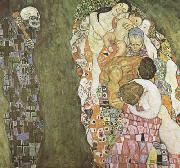Gustav Klimt Death and Life (mk20) Sweden oil painting artist